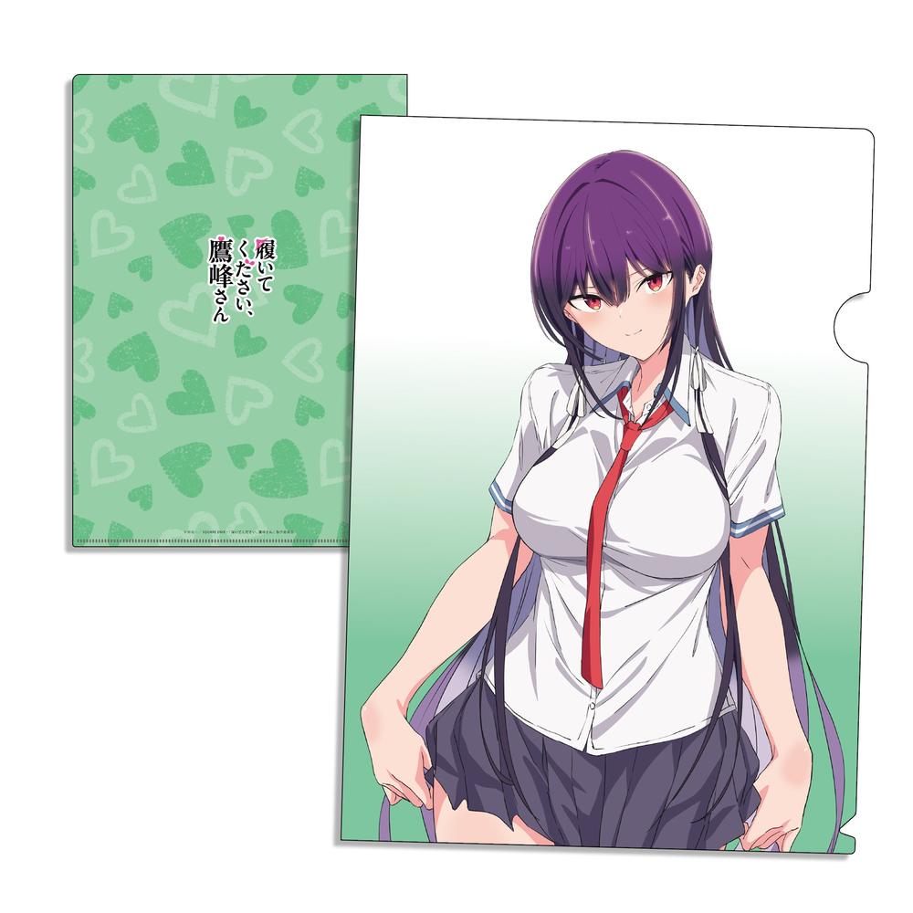 履いてください、鷹峰さん』クリアファイルA – Anime Store JP
