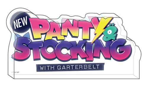 『New PANTY & STOCKING with GARTERBELT』アクリルロゴブロック