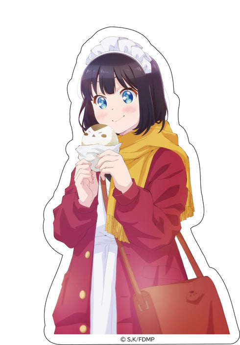 『メイドさんは食べるだけ』ダイカットステッカー スズメA