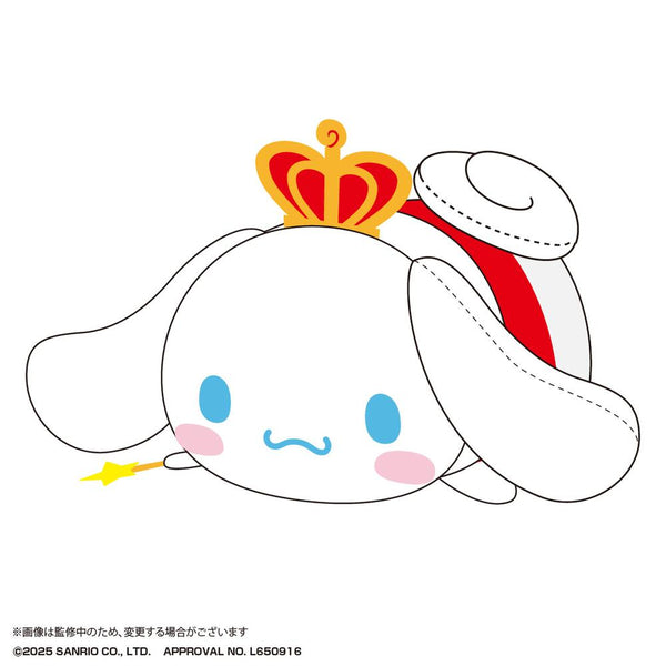 『サンリオキャラクターズ』SR-116 シナモロール ぽてコロマスコット Msize F シナモロール(キングVer.)