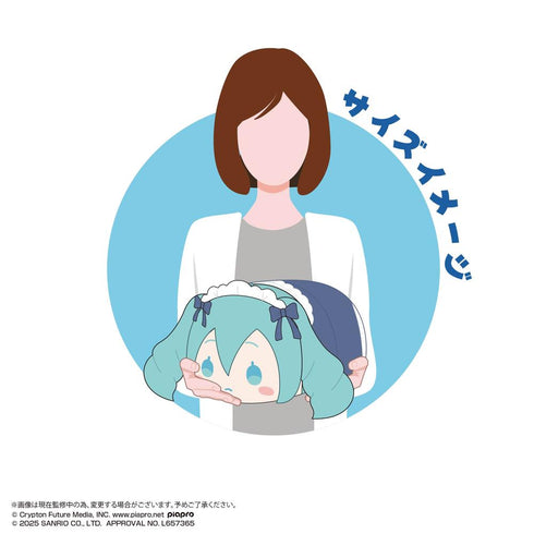 『初音ミク×シナモロール』MC-24 ぽてコロマスコット Msize3 A 初音ミク(ロリータ)