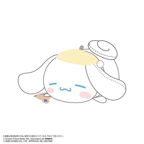 『初音ミク×シナモロール』MC-25 ぽてコロマスコットBIG3 D シナモロール(おやすみ)