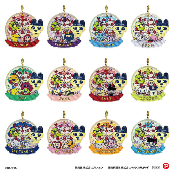 『たまごっち』TMG-01 バースデーぷっクリアキーホルダー【202608再販】