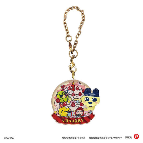 《Tamagotchi》TMG-01 生日版透明鑰匙圈【202608 再版】