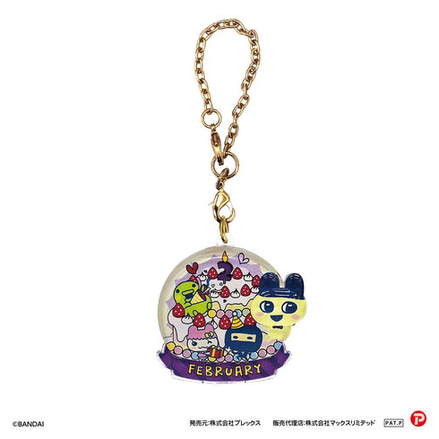 《Tamagotchi》TMG-01 生日版透明鑰匙圈【202608 再版】