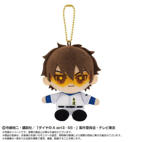 『ダイヤのA act II -Second Season-』Chibiぬいおすわりマスコット 御幸一也