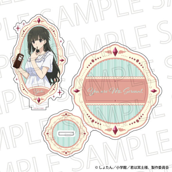 『君は冥土様。』アクリルコースタースタンド 雪