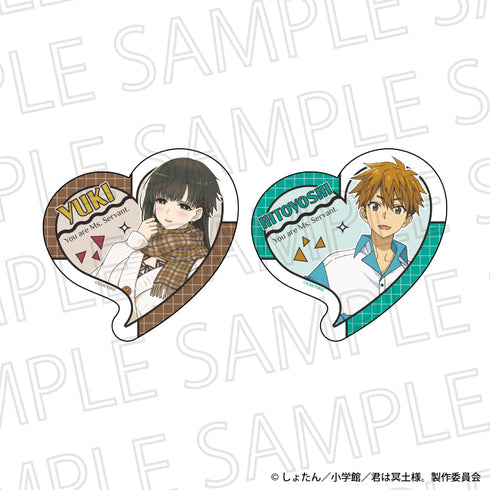 『君は冥土様。』ダイカットステッカーセット 雪&人好