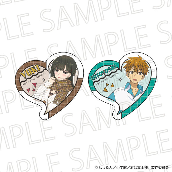 『君は冥土様。』ダイカットステッカーセット 雪&人好