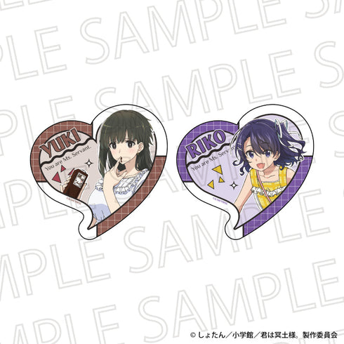 『君は冥土様。』ダイカットステッカーセット 雪&李恋