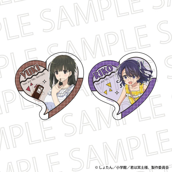 『君は冥土様。』ダイカットステッカーセット 雪&李恋