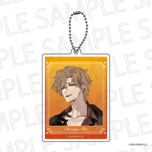 『夢幻楼と眠れぬ蝶』アクリルキーホルダー 鳴神ライ