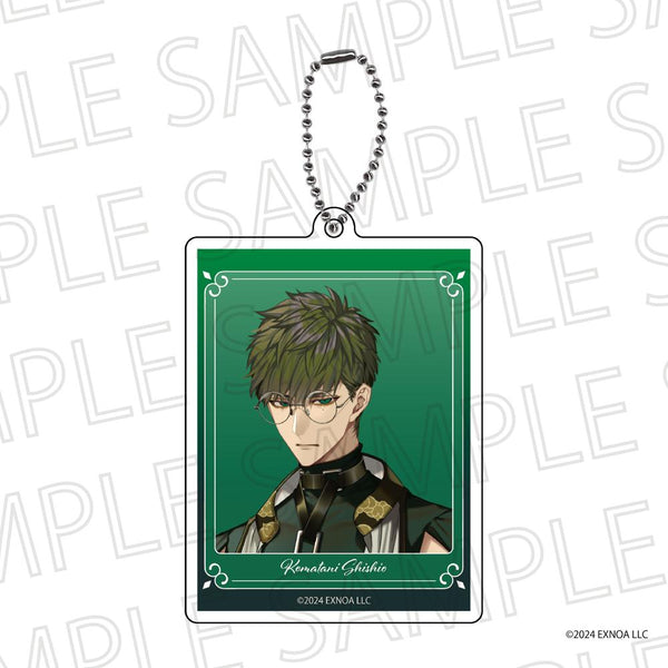 『夢幻楼と眠れぬ蝶』アクリルキーホルダー 狛谷獅子雄