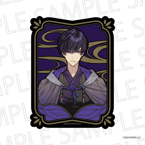 『夢幻楼と眠れぬ蝶』ダイカットステッカー 鬼王良