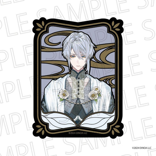 『夢幻楼と眠れぬ蝶』ダイカットステッカー 冬澄椿