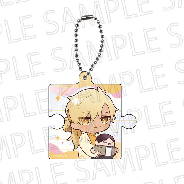 『合コンに行ったら女がいなかった話』りらたいむ パズルキーホルダー 琥珀