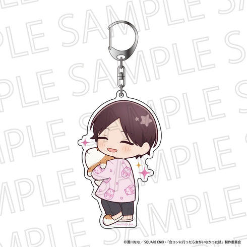 『合コンに行ったら女がいなかった話』りらたいむ Biggestキーホルダー 萩