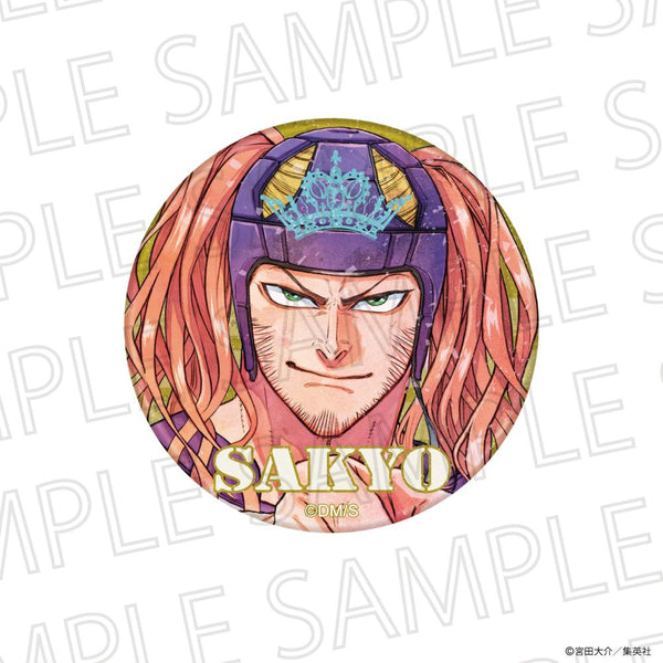 『最強の詩』グリッターカンバッジ 百道左京