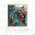 "The Atelier of the Pointed Hat" Acrylic Art on Cardstock: The Magic Police Knights