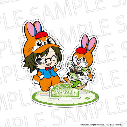 『クッピーラムネ×IDOLiSH7 (アイドリッシュ7)』アクリルスタンド クッピー&二階堂大和