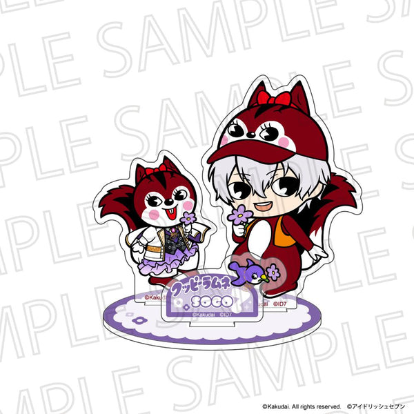 『クッピーラムネ×IDOLiSH7 (アイドリッシュ7)』アクリルスタンド ラム&逢坂壮五