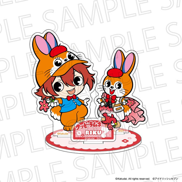 『クッピーラムネ×IDOLiSH7 (アイドリッシュ7)』アクリルスタンド クッピー&七瀬陸