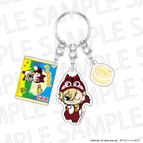 『クッピーラムネ×IDOLiSH7 (アイドリッシュ7)』三連アクリルキーホルダー ラム&六弥ナギ