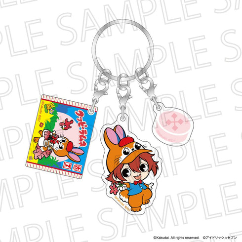 『クッピーラムネ×IDOLiSH7 (アイドリッシュ7)』三連アクリルキーホルダー クッピー&七瀬陸