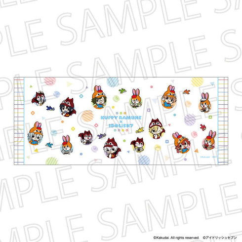 『クッピーラムネ×IDOLiSH7 (アイドリッシュ7)』フェイスタオル