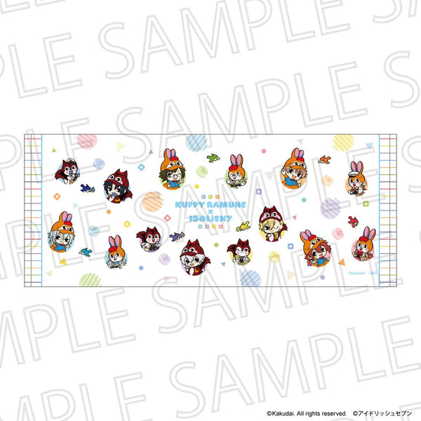 『クッピーラムネ×IDOLiSH7 (アイドリッシュ7)』フェイスタオル