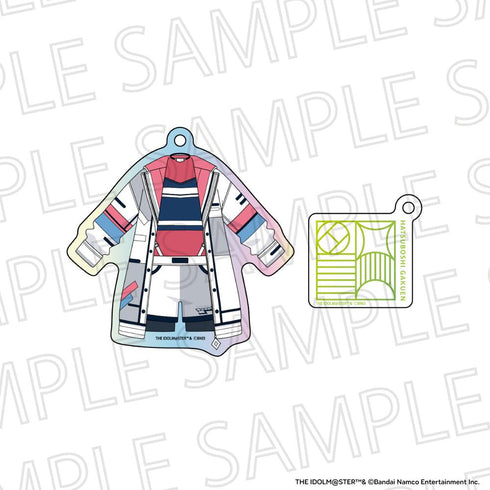 『学園アイドルマスター』オーロラ衣装アクリルチャーム 紫雲清夏