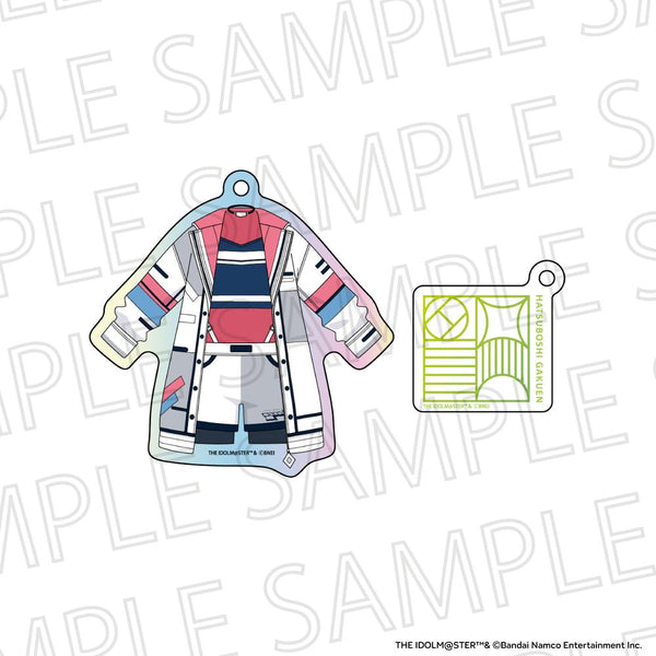 『学園アイドルマスター』オーロラ衣装アクリルチャーム 紫雲清夏