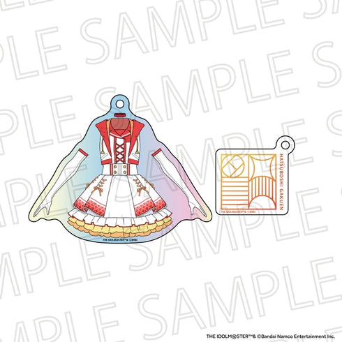 『学園アイドルマスター』オーロラ衣装アクリルチャーム 花海佑芽【202606再販】