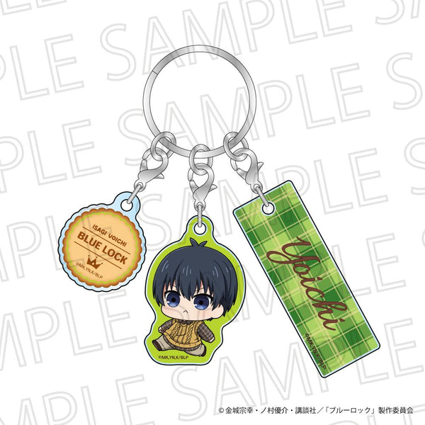 『ブルーロック』ぷちてく チャーム付きキーホルダー 潔 世一
