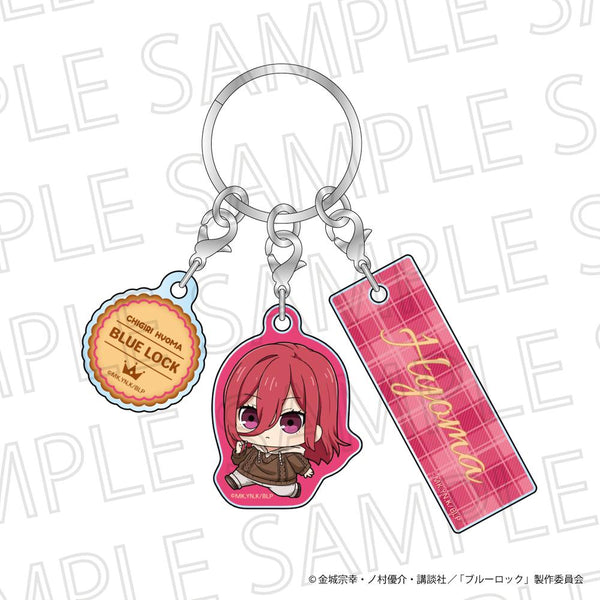 『ブルーロック』ぷちてく チャーム付きキーホルダー 千切豹馬