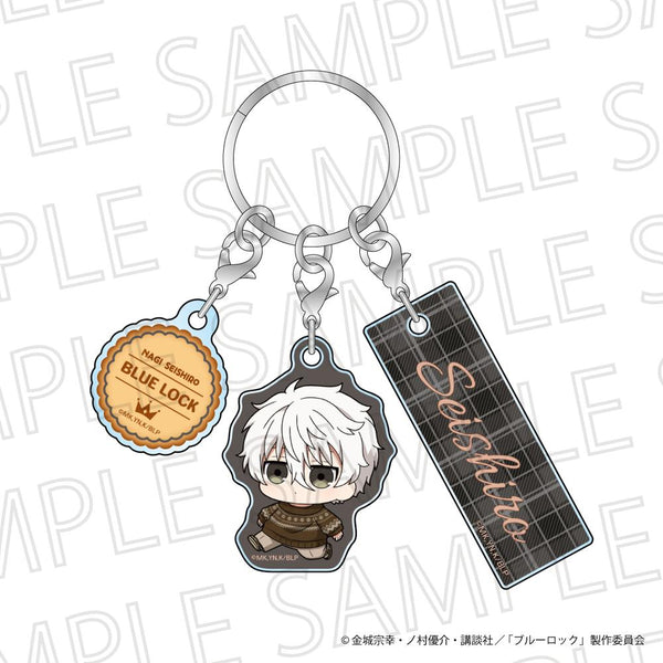 『ブルーロック』ぷちてく チャーム付きキーホルダー 凪 誠士郎
