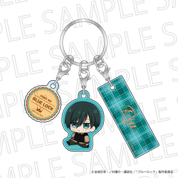 『ブルーロック』ぷちてく チャーム付きキーホルダー 糸師 凛
