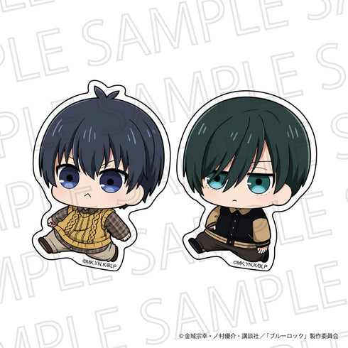 『ブルーロック』ぷちてく ステッカーセット A:潔 世一 / 糸師 凛