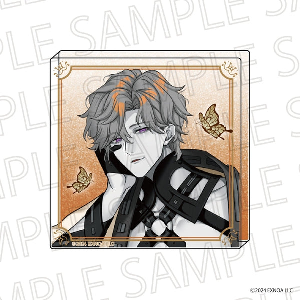 『夢幻楼と眠れぬ蝶』アクリルブロック 鳴神ライ