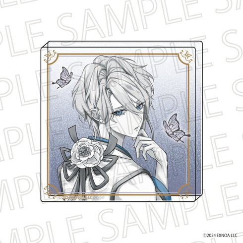 『夢幻楼と眠れぬ蝶』アクリルブロック 冬澄椿