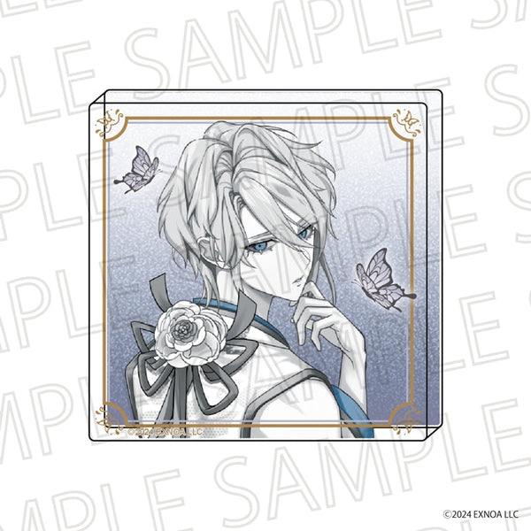 『夢幻楼と眠れぬ蝶』アクリルブロック 冬澄椿