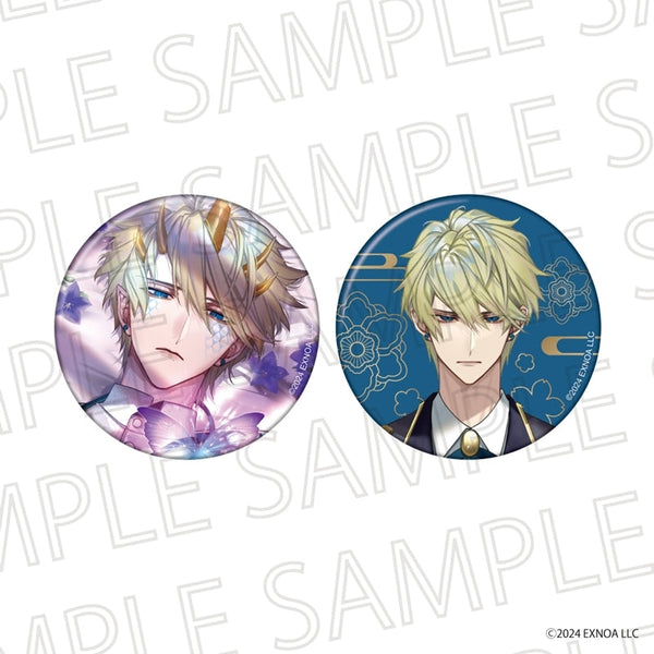 『夢幻楼と眠れぬ蝶』カンバッジセット 蛇ヶ崎夜刀