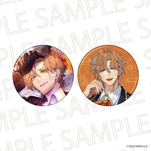 『夢幻楼と眠れぬ蝶』カンバッジセット 鳴神ライ