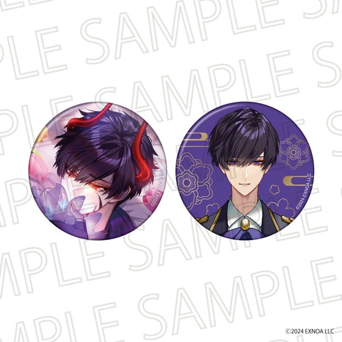 『夢幻楼と眠れぬ蝶』カンバッジセット 鬼王良