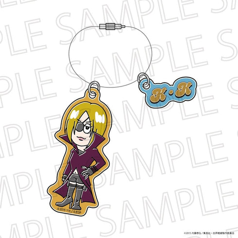 "Blood Blockade Battlefront (Illustrator Collaboration)" Acrylic Keychain: K·K