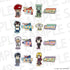 "Blood Blockade Battlefront (Illustrator Collaboration)" Sticker Set A: Klaus V. Reinhartz / Zed O'Brien