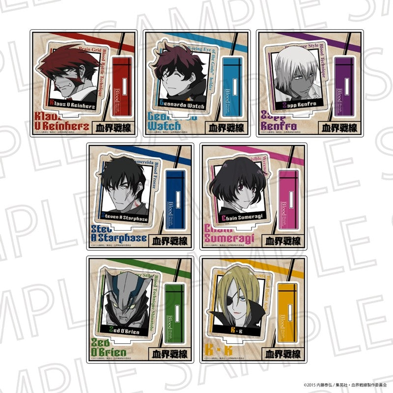 血界戦線』アクリルスタンド ザップ・レンフロ(アクセントカラー