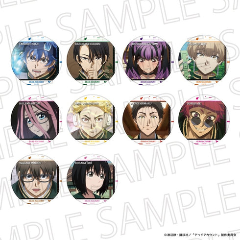 『デッドアカウント』トレーディング場面写マットカンバッジVol.2【BOX】