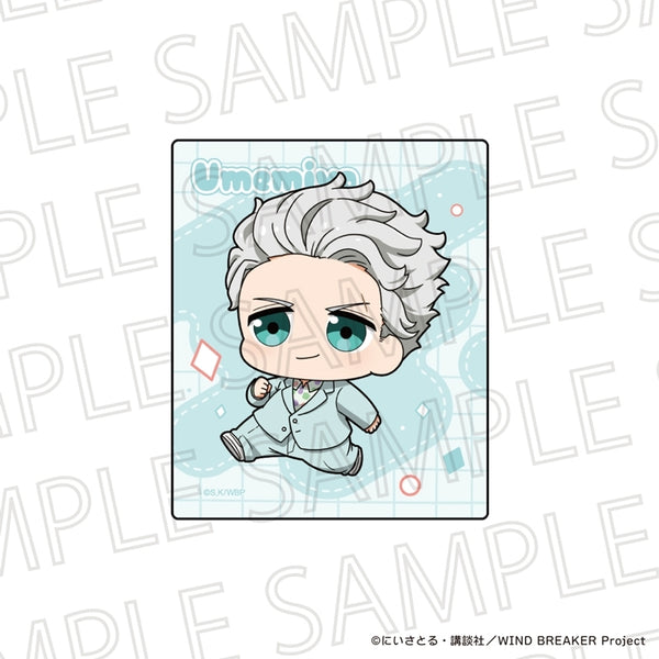 "WIND BREAKER" Petit Tech Square-Cut Sticker by Hajime Umemiya