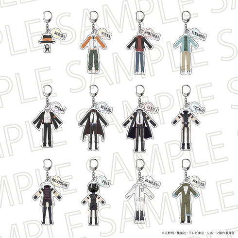 "The Hitman Reborn!" Costume Acrylic Charm: Kyoya Hibari